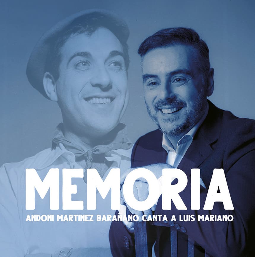 El tenor Andoni Martínez Barañano lanza «Memoria», su segundo proyecto discográfico donde canta a Luis Mariano