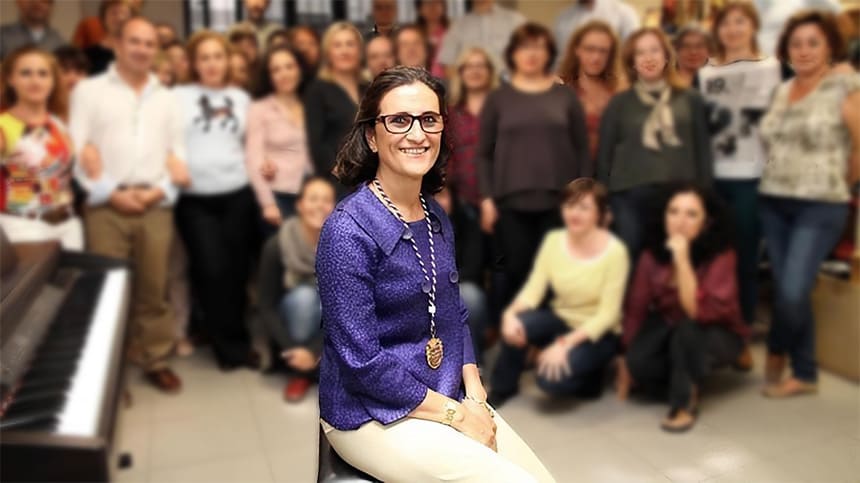 La Escolanía de Segovia reúne en un concierto intergeneracional a más de un centenar de cantantes