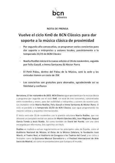 El guitarrista Feliu Gasull llega con un recital con una invitada muy especial: Sílvia Pérez Cruz