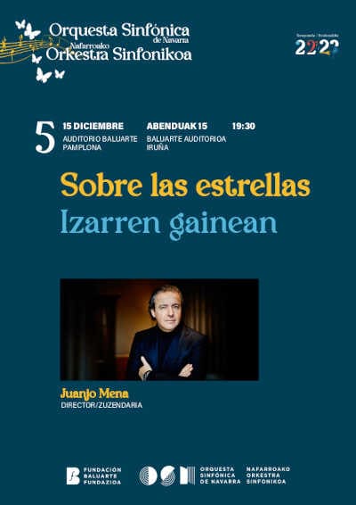 El maestro Juanjo Mena dirige la Novena de Beethoven al frente de la Orquesta Sinfónica de Navarra y el Orfeón Pamplonés