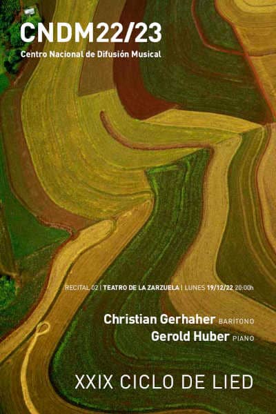 El barítono alemán Christian Gerhaher regresa al Ciclo de Lied del CNDM y el Teatro de la Zarzuela