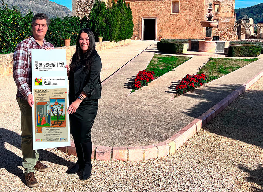 En 2023 la música medieval volverá a sonar con fuerza tras los muros del monasterio de la Valldigna