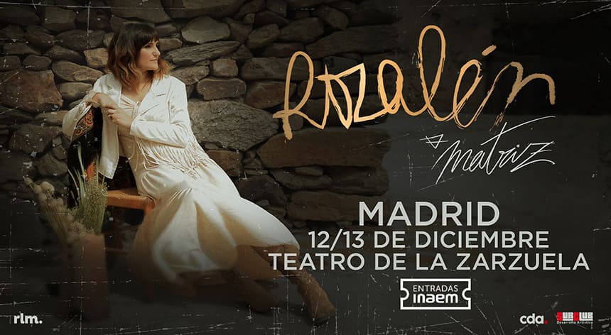 Rozalén celebra una década sobre los escenarios en el teatro de la Zarzuela