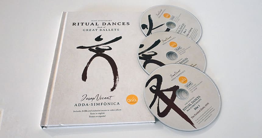 ARIA classics publica los tres grandes ballets de Ígor Stravinsky con Josep Vicent al frente de ADDA Simfònica ARIA classics publica los tres grandes ballets de Ígor Stravinsky con Josep Vicent al frente de ADDA Simfònica