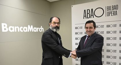 ABAO Bilbao Opera y Banca March se alían para impulsar la difusión de la actividad de la insitución