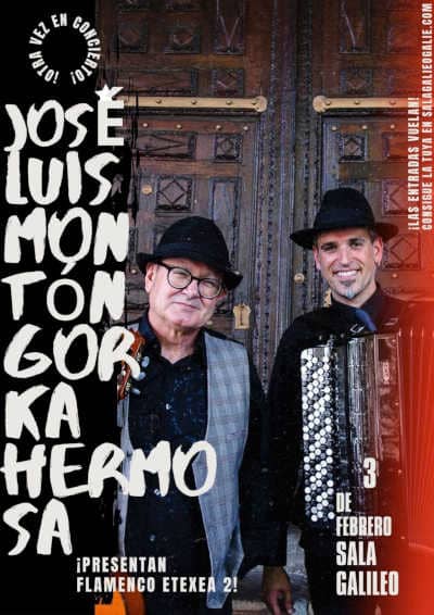 Gorka Hermosa y José Luis Montón presentan en Madrid «Flamenco Etxea 2», su nuevo disco Gorka Hermosa y José Luis Montón presentan en Madrid «Flamenco Etxea 2», su nuevo disco