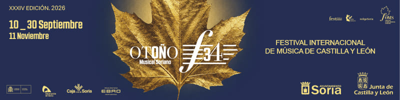 34º Otoño Musical Soriano 2026 