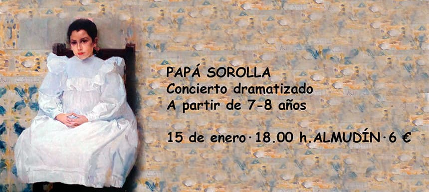 El Palau de la Música acerca la figura de Sorolla a los centros educativos y familias