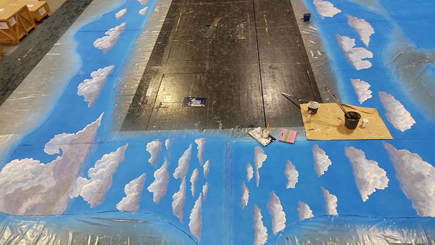 La paz y la libertad en la Carroza del Teatro Real participa de la Cabalgata de los Reyes Magos