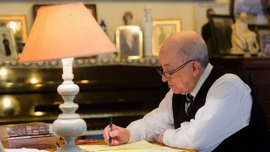 Fallece el compositor gallego Rogelio Groba a los 92 años de edad en su domicilio de A Coruña