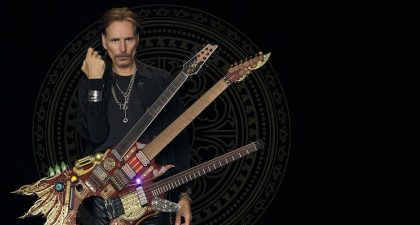 El legendario guitarrista Steve Vai presentará su disco "Inviolate" en el Teatro Cervantes