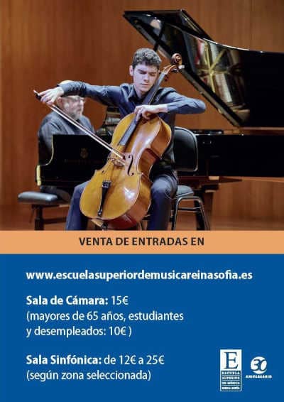 «La Generación Ascendente» de la Escuela Superior de Música Reina Sofía presenta jóvenes talentos