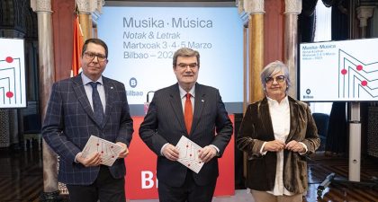 Entradas en venta para el Festival Musika-Música que reunirá en Bilbao a 1.400 intérpretes