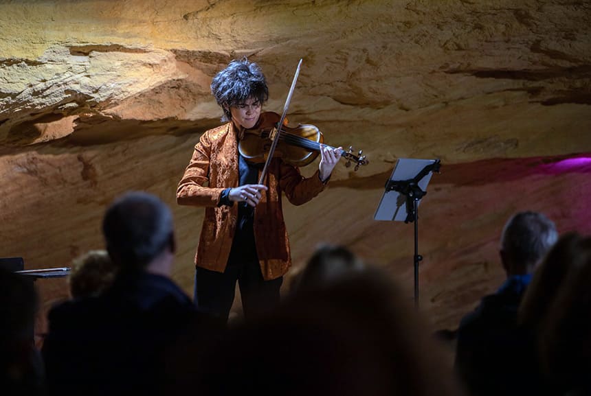 Isabel Villanueva ha estrenado en vivo su místico «Ritual» en la 41º Semana de la Música Sacra de Segovia