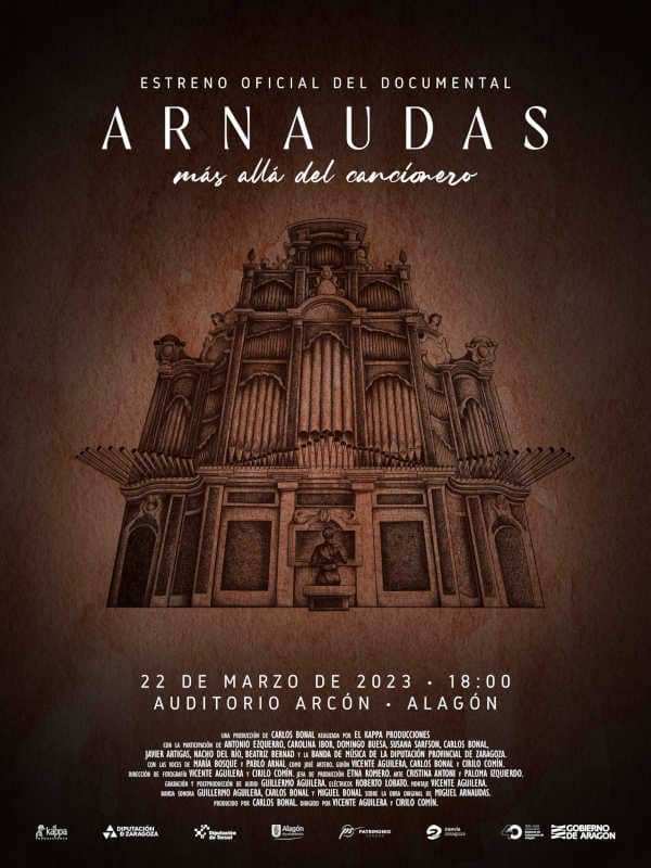 Alagón acoge el estreno del documental sobre la figura y el legado del músico aragonés Miguel Arnaudas Alagón acoge el estreno del documental sobre la figura y el legado del músico aragonés Miguel Arnaudas