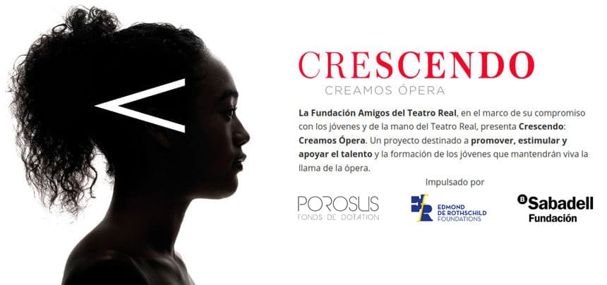 La Fundación Amigos del Teatro Real presenta la tercera edición de Crescendo