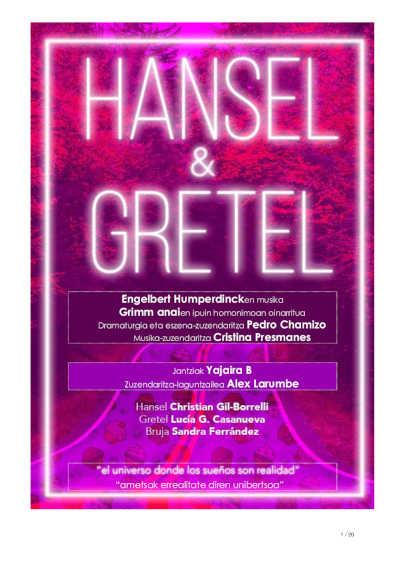 Hansel & Gretel, el clásico de los hermanos Grimm, se renueva por el activismo social como motor de cambio