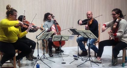 La pasión por la música de cámara invade Etopia en los ensayos del X Festival Internacional de Musethica