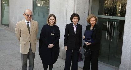 La Reina Doña Sofía preside la Junta de Patronos de la Escuela Superior de Músia Reina Sofía