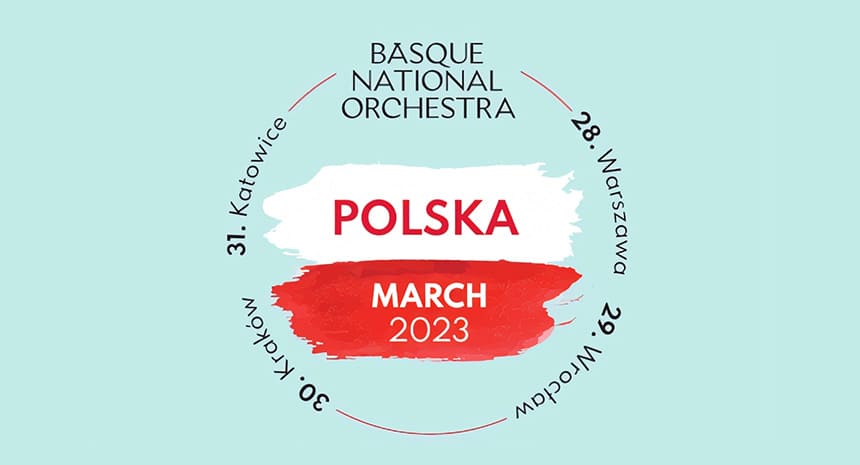 Euskadiko Orkestra se estrena en Polonia con una importante gira de cuatro conciertos