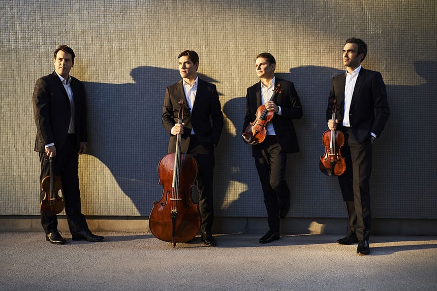El Cuarteto Modigliani celebra su vigésimo cumpleaños junto al Dúo del Valle