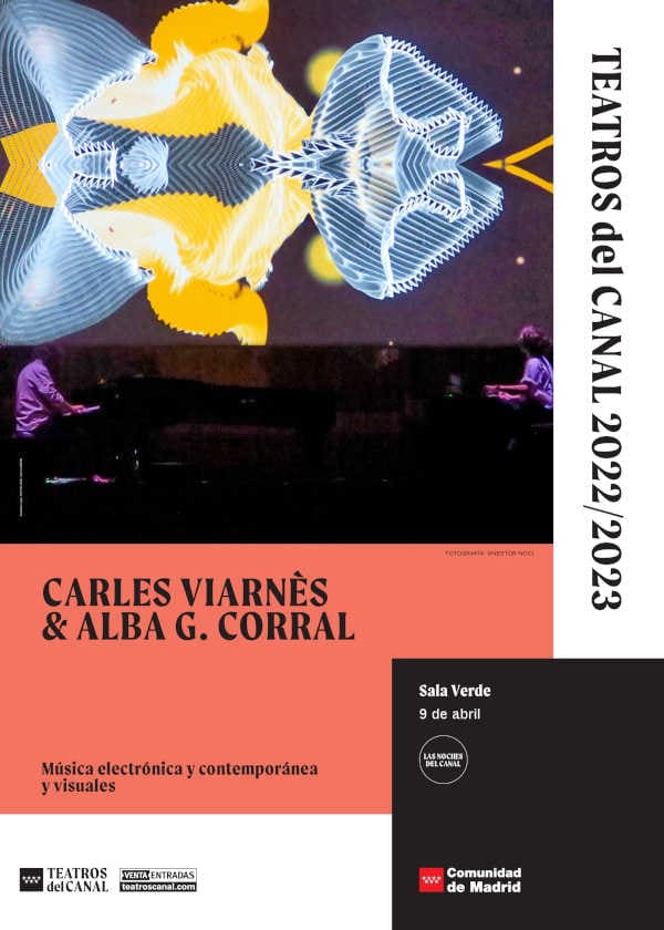 Imagen y sonido se funden en el concierto del pianista Carles Viarnès y la artista visual Alba G. Corral