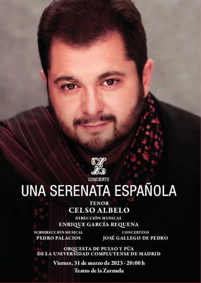 Celso Albelo presenta en el Teatro de la Zarzuela «Una serenata española»: amores, alegrías y nostalgias de las dos orillas