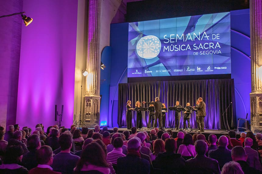 Radiante clausura de Música Ficta en la Semana de Música Sacra de Segovia
