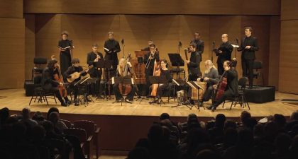 La Accademia del Piacere estrena en el Auditorio de San Lorenzo de El Escorial antología de obra sacra de Monteverdi