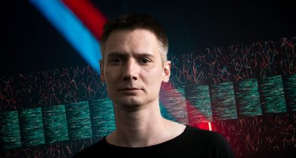 El poder del láser de Alex Augier, en Las Noches del Canal de los Teatros del Canal