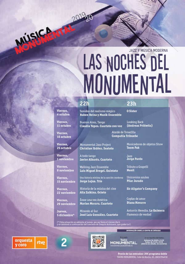 «Swinging with Love!» con la WSA BIG BAND, en «Las noches del Monumental» de RTVE