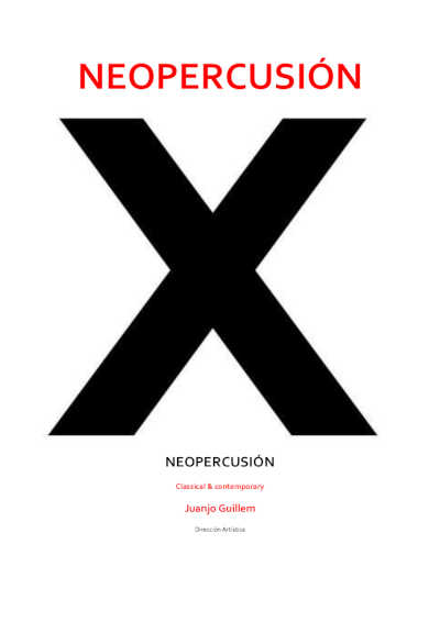 El grupo Neopercusión homenajea al compositor griego Iannis Xenakis en el centenario de su nacimiento El grupo Neopercusión homenajea al compositor griego Iannis Xenakis en el centenario de su nacimiento
