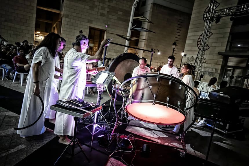 El grupo Neopercusión homenajea al compositor griego Iannis Xenakis en el centenario de su nacimiento El grupo Neopercusión homenajea al compositor griego Iannis Xenakis en el centenario de su nacimiento