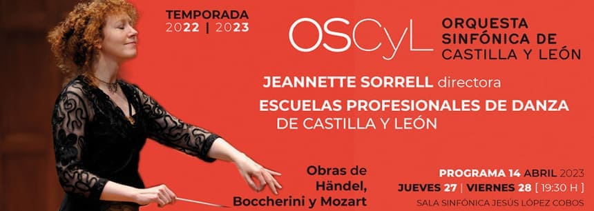 La OSCyL y las Escuelas Profesionales de Danza de Castilla y León se unen esta semana