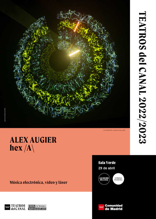 El poder del láser de Alex Augier, en Las Noches del Canal de los Teatros del Canal