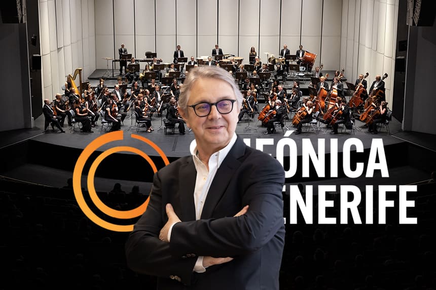 Víctor Pablo Pérez se pone al frente de la Sinfónica de Tenerife para interpretar a Mahler y Bruckner