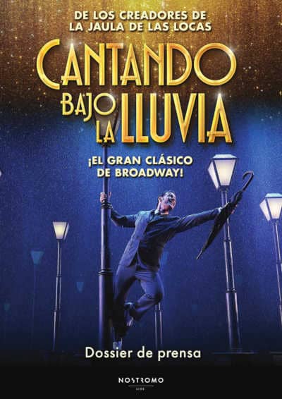 Cantando bajo la lluvia, el musical dirigido por Àngel Llàcer y Manu Guix, llega en mayo a Bilbao
