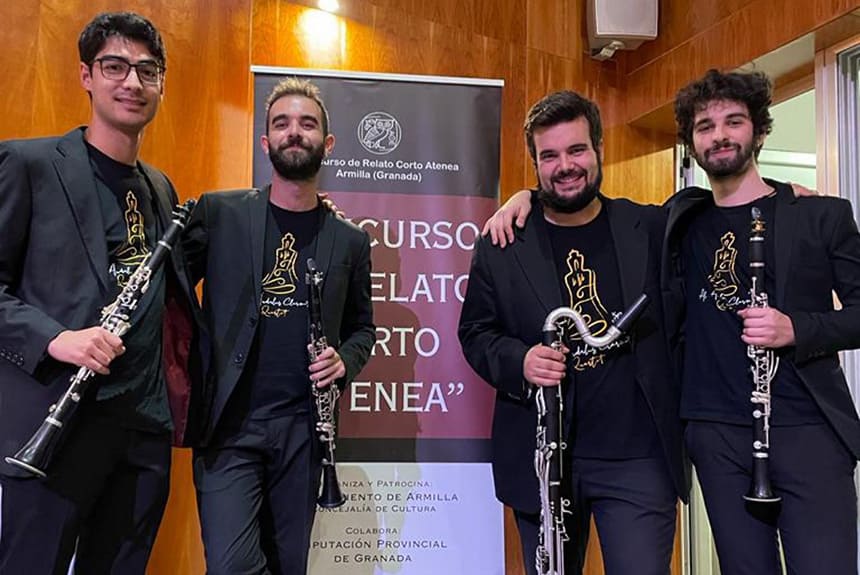 La barraca de los sueños, por Al-Ándalus Clarinet Quartet en el Teatro de la Maestranza