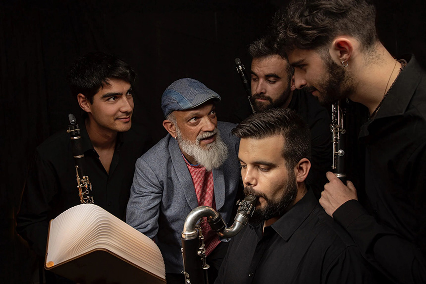 La barraca de los sueños, por Al-Ándalus Clarinet Quartet en el Teatro de la Maestranza