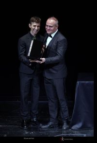 Anthony Roth Costanzo (contratenor) y Joan Matabosch, director artístico del Teatro Real