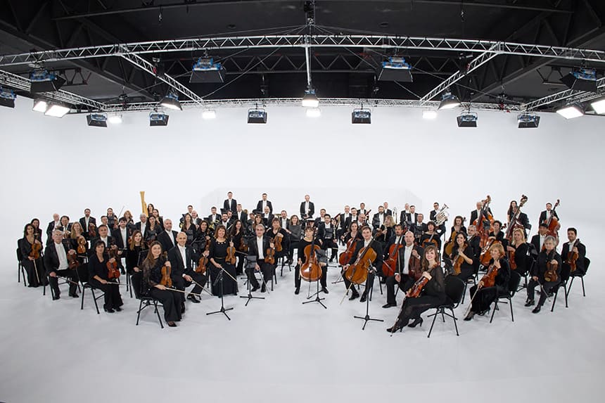 Concierto en Roma de la Orquesta Sinfónica RTVE por el 150º aniversario de la Academia de España