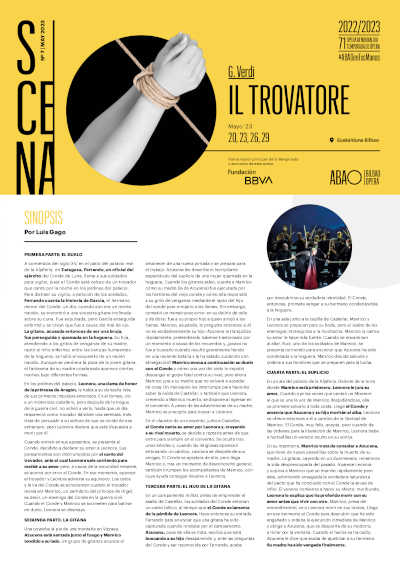 Un espectacular cuarteto vocal clausura la temporada de ABAO Bilbao Opera con Il Trovatore de Verdi Un espectacular cuarteto vocal clausura la temporada de ABAO Bilbao Opera con Il Trovatore de Verdi