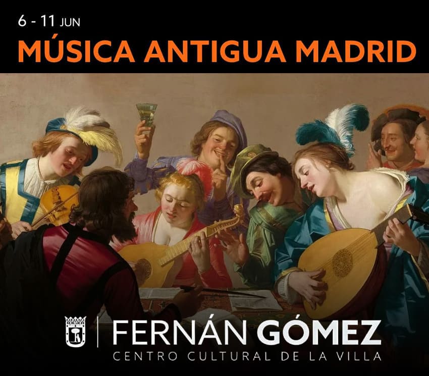 El teatro Fernán Gómez. Centro Cultural de la Villa presenta la IV edición del festival Música Antigua Madrid