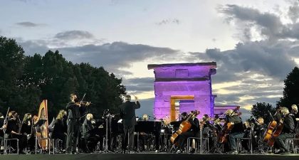 La Banda Sinfónica Municipal de Madrid pone música a la magia de los jardines de Sabatini