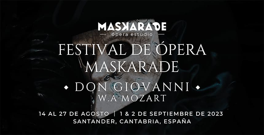 Abierta la convocatoria para cantantes de la Segunda Edición del Festival de Ópera Maskarade 2023