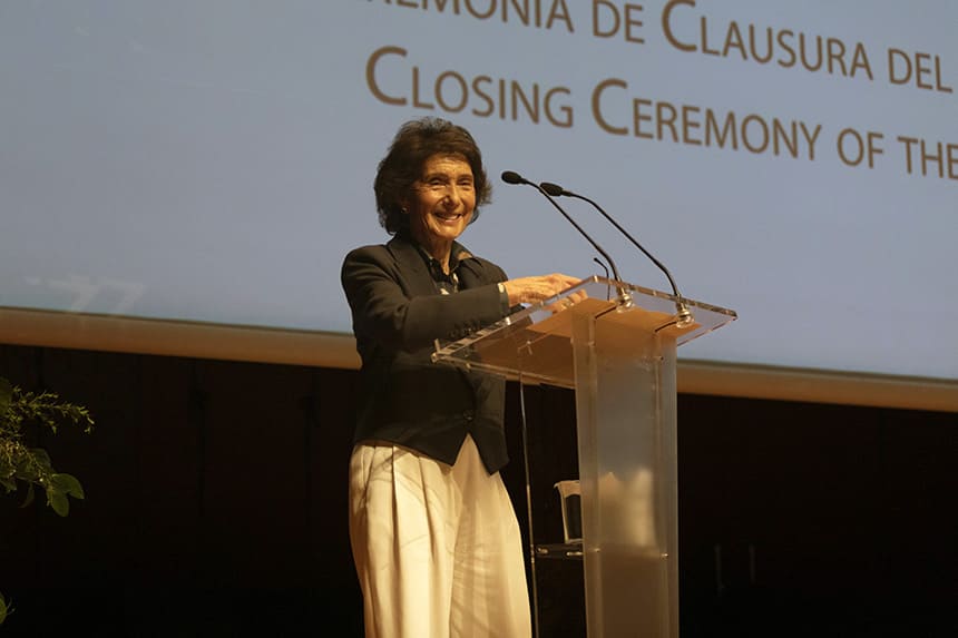 S.M. Reina Doña Sofía preside la clausura del curso académico 22-23 de la Escuela Superior de Música Reina Sofía S.M. Reina Doña Sofía preside la clausura del curso académico 22-23 de la Escuela Superior de Música Reina Sofía