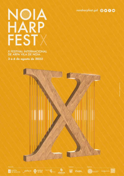 Noia Harp Fest, el único festival del noroeste peninsular dedicado al arpa presenta su 10º edición