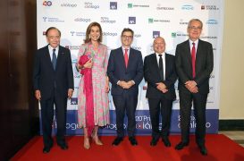 Gregorio Marañón y Jean Pierre Clamadieu recogen el Prix Diálogo 2023 otorgado al Teatro Real y la OnP Entrega de premios 20º Prix Diálogo