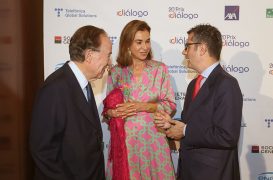 Gregorio Marañón y Jean Pierre Clamadieu recogen el Prix Diálogo 2023 otorgado al Teatro Real y la OnP Entrega de premios 20º Prix Diálogo