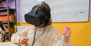 Sesiones de música y realidad virtual.